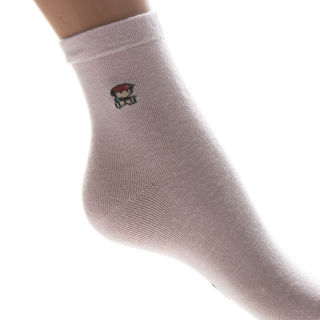 Детски чорапи, К-т 2 чифта детски чорапи класически  розови  8-16 - Kalapod.bg